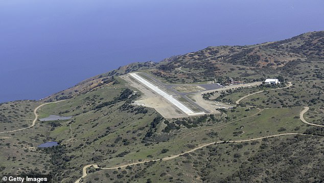 According to an NTSB preliminary investigation report, the pilot ignored warnings not to take off in the dark. Pictured: Catalina Airport runway