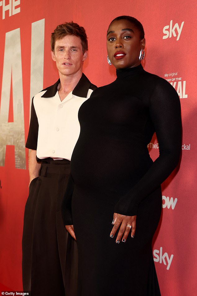 Also in attendance was Eddie's co-star Lashana Lynch, 36, who plays Bianca, a persistent British intelligence operative who tracks down Jackal.