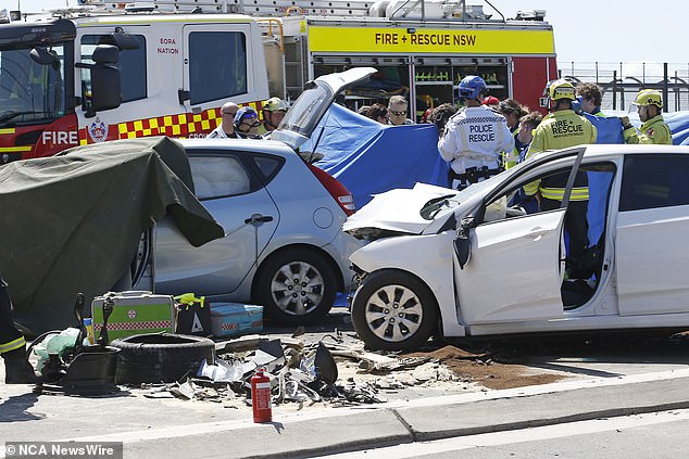 Two men were killed in the tragic head-on collision on the Sydney Harbor Bridge on October 17