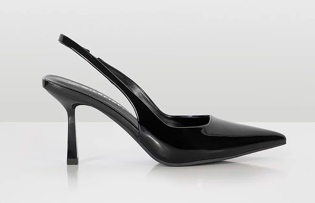 Instead, opt for slingback heels that show part of the foot and have a small strap for support