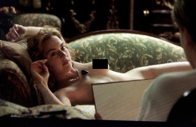 Kate famously stripped off for a nude scene in Titanic with Leonardo DiCaprio in 1997