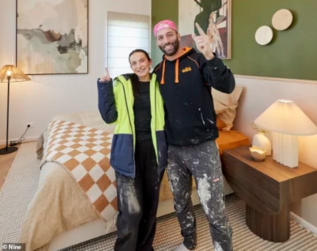 Marty said it was Courtney and Grant's home that made him want to make his own offer this year after he was impressed by the reveal of their master bedroom