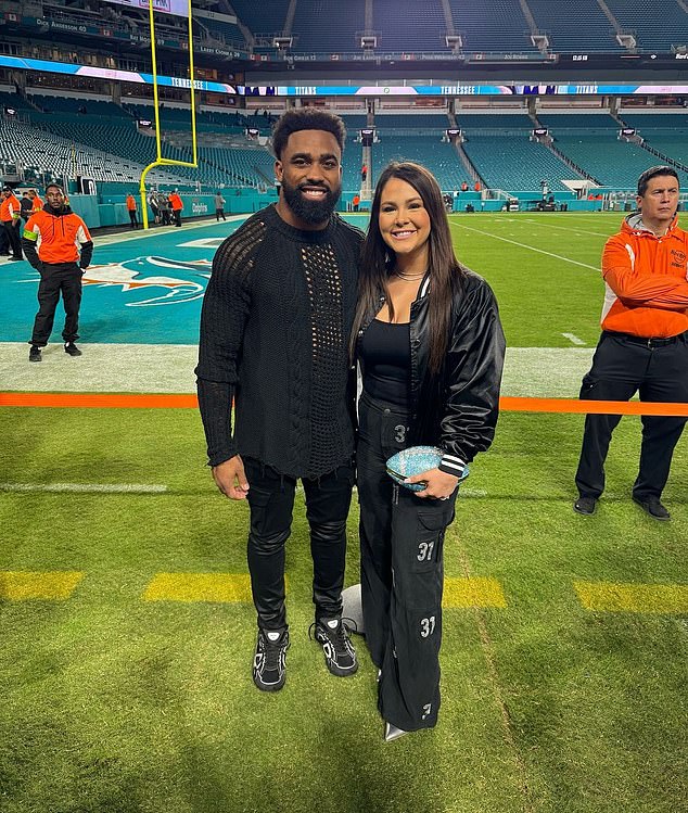 The Dolphins WAG subsequently accused Hostin of racism following her comments about white women