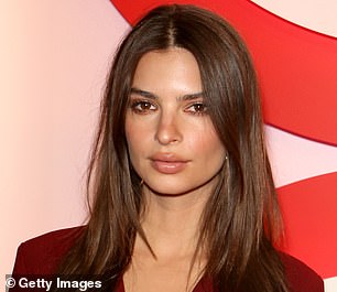 Emily Ratajkowski is pictured in 2018