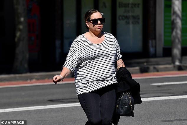 The incident stemmed from a Tinder date between Lisa Anne Price (pictured) and Mr Lembryk, when the woman spotted bundles of cash and drugs in his property.