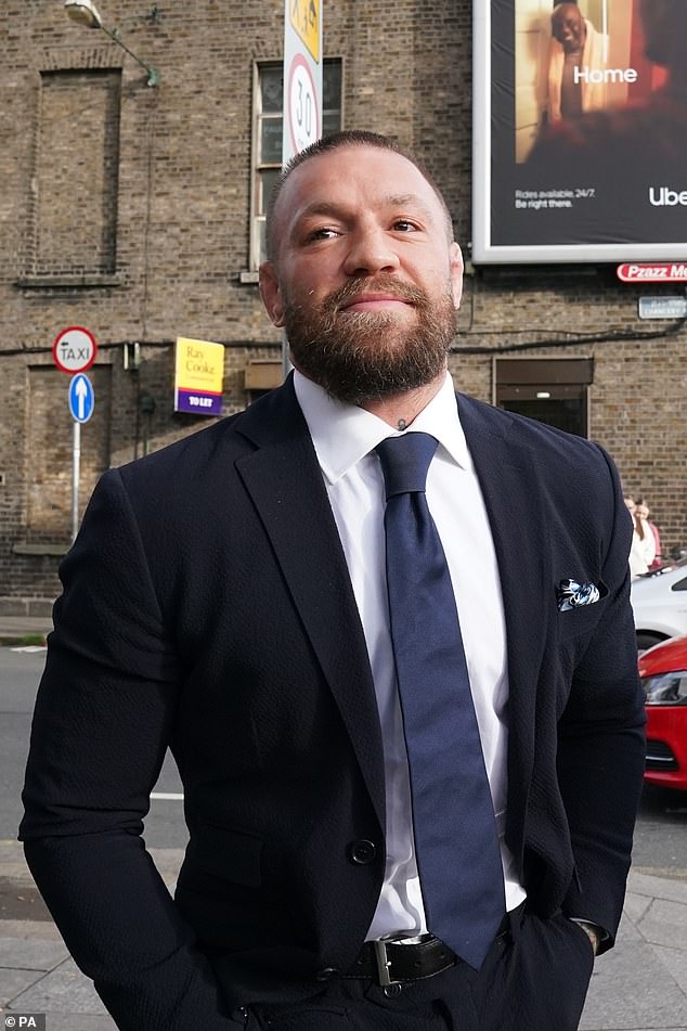 Conor McGregor (photo) is said to have raped the hair color specialist in a hotel