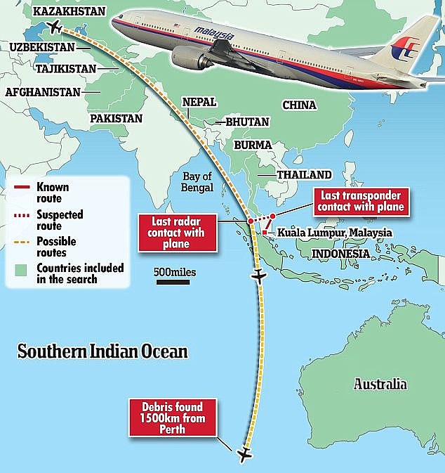 1731106380 668 Fresh search for Malaysia Airlines flight MH370 to start within