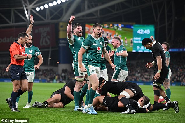 Ireland couldn't really get going against the All Blacks at the Aviva Stadium