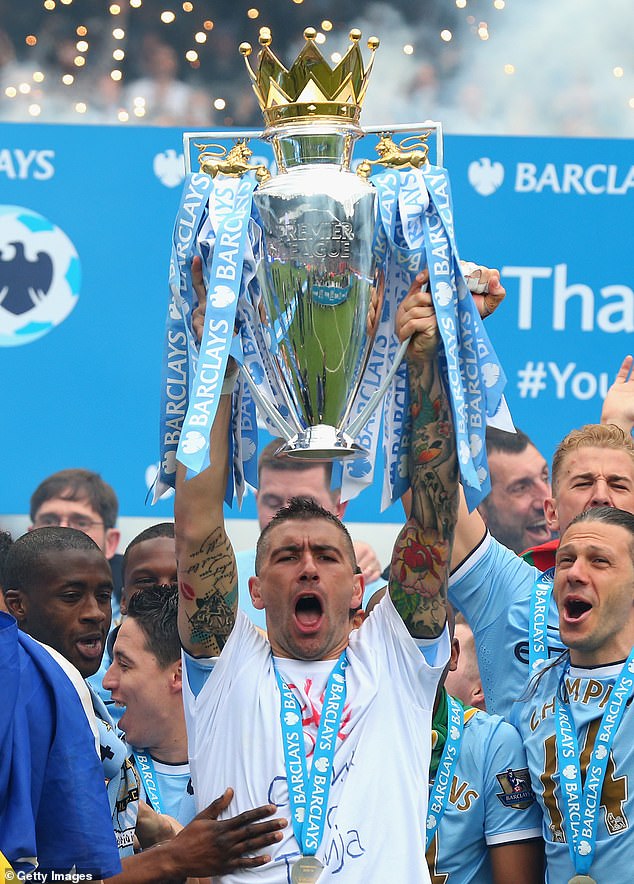 The 38-year-old won two Premier League titles during seven seasons in the top flight at the Etihad