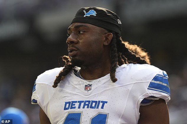 Houston was flamed on social media despite the Lions overcoming a 10-point lead to win