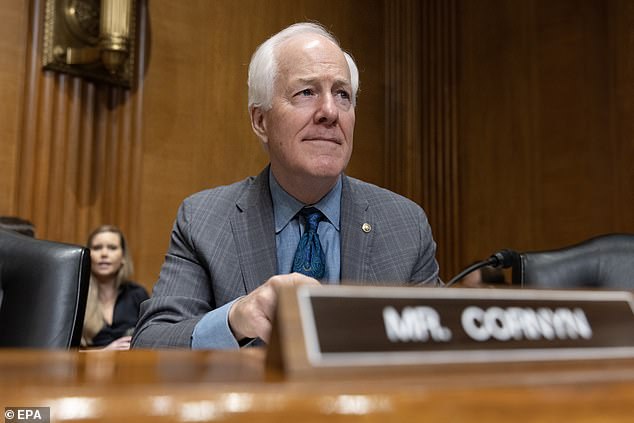 Texas Senator John Cornyn noted that recess appointments are allowed under the Constitution, as he agreed with Trump