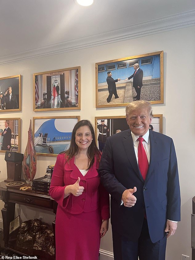 In recent years, Stefanik, the highest-ranking Republican woman in the House of Representatives, has been one of his closest allies