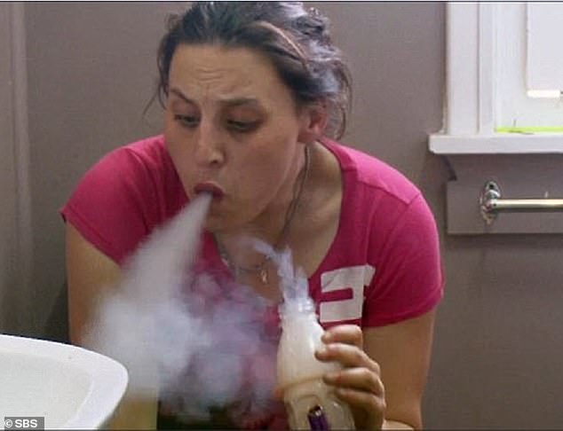 Wilkie originally rose to fame during the first season of the controversial SBS TV documentary 'Struggle Street', where she was filmed smoking a hookah while pregnant