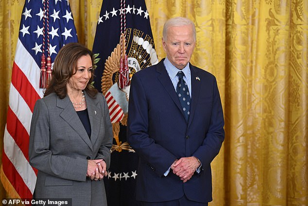 Biden also called Kamala Harris after her election defeat and reportedly congratulated her on a 'historic campaign'