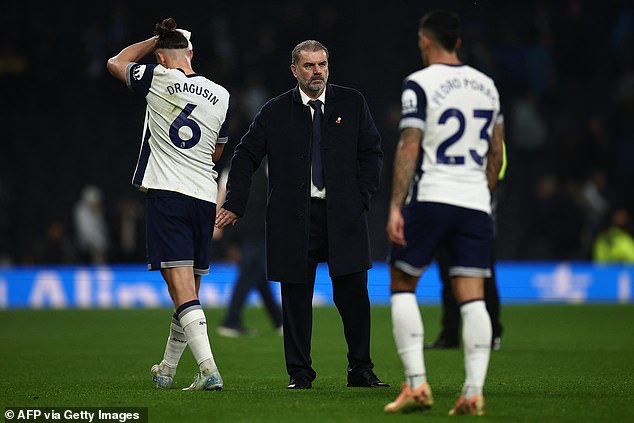 Postecoglou was critical of Ipswich's apparent waste of time during his post-match speech