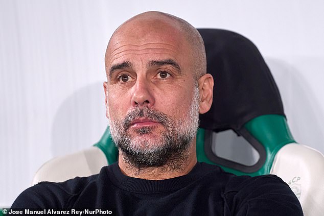 Guardiola's team has now suffered four defeats in a row for the first time under his reign