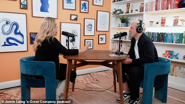 On Jamie Laing's Great Company podcast, Emily said she even has to ban friends from using their phones in case they film her singing