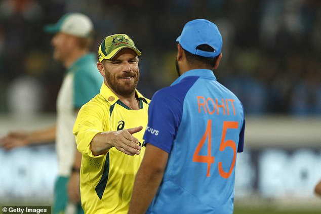 Finch claimed having a baby was 'such a beautiful moment' and said Sharma should 'take all the time he needs'