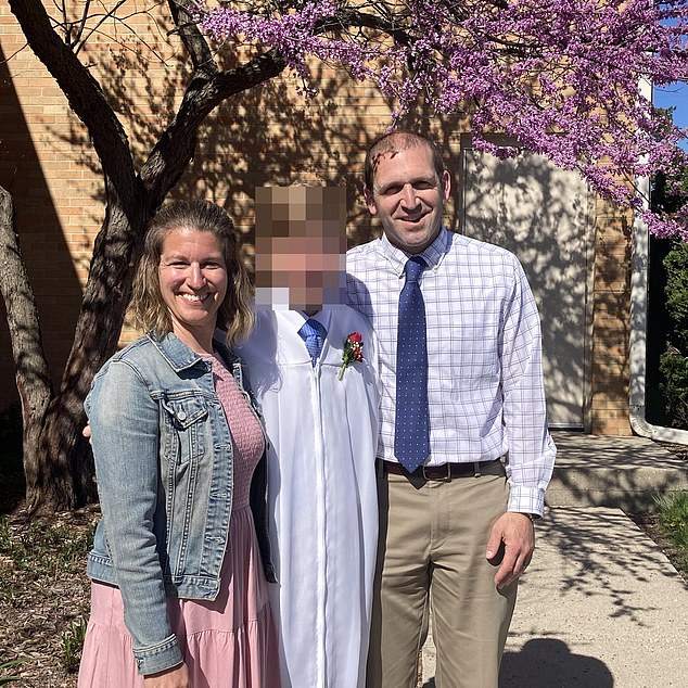 Borgwardt's devastated wife Emily and their three children mourn their loss, believing he had probably been dead for months