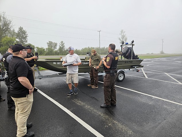 Green Lake County Sheriff Mark Podoll said at a news conference, “We don't know where he is. We know he is not in us anymore.”