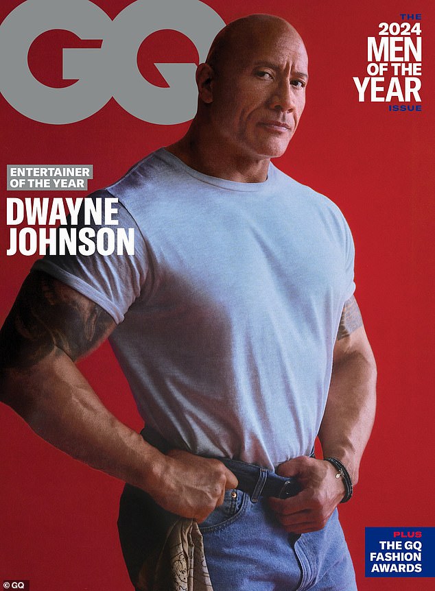 The 52-year-old actor is featured in GQ magazine's latest 'Men Of The Year' issue, where he discussed a variety of topics, including claims that his chronic tardiness on the set of new film Red One caused him to lose $50 million was added to the budget. of the film, bringing its total to $250 million