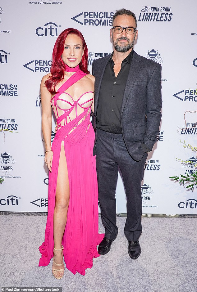 Brian moved on with professional dancer Sharna Burgess after splitting with Fox