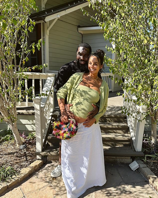 Adeniji and wife Kayla revealed that an ultrasound scan found no heartbeat six days before her due date