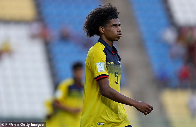 Angulo represented Ecuador at the Under-17 World Cup before earning two senior caps