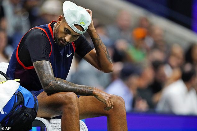 The Australian tennis star has been sidelined for the past year after undergoing surgery to repair a torn ligament in his wrist