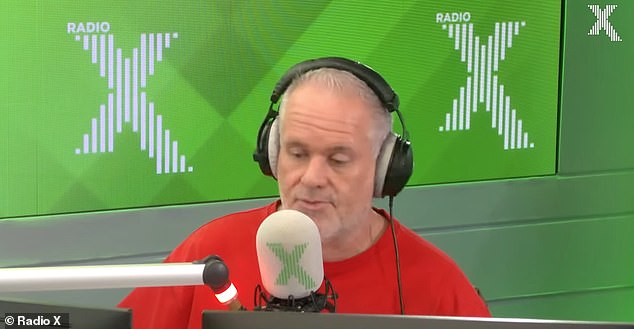 The Canadian star made the admission during his appearance on The Chris Moyles Show on Tuesday morning