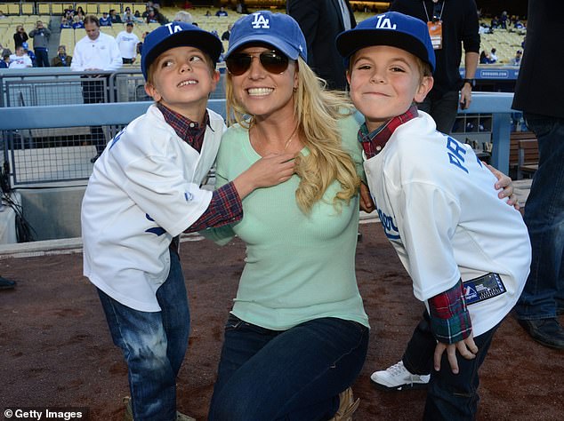 The pop superstar, 42, had not seen her boys Sean Preston, 19, and Jayden, 18, for at least a year before moving to Hawaii with their father Kevin Federline, 46, last August.