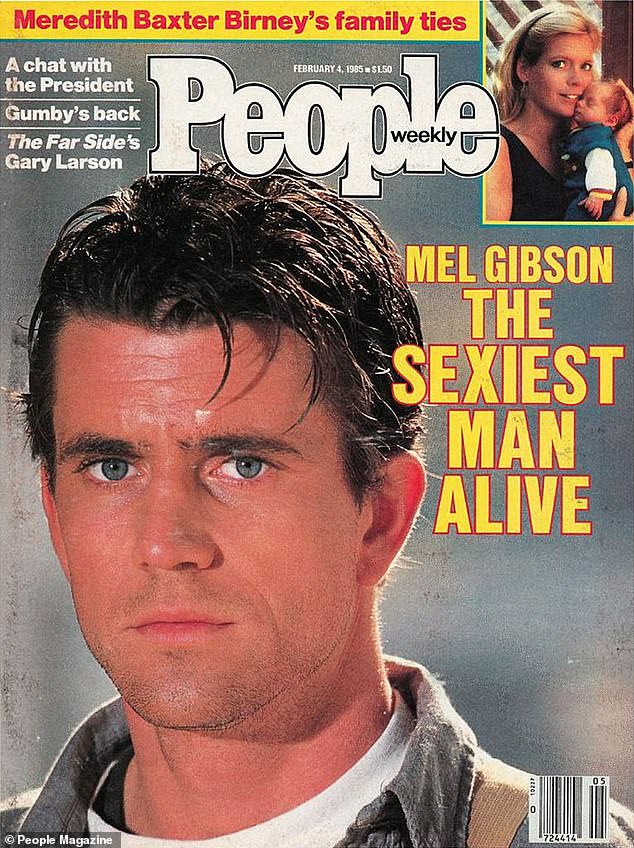 People magazine named the first Sexiest Man Alive in February 1985, when it selected then-29-year-old Mel Gibson for the honor