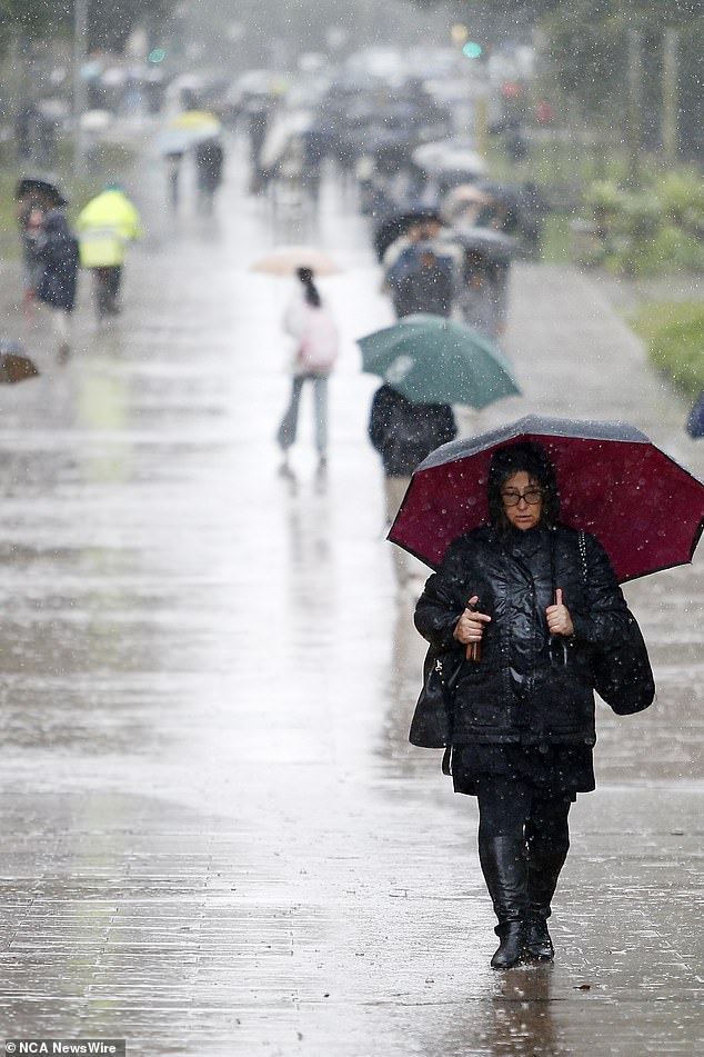 heavy thunderstorms, with gale force winds, large hailstones and heavy rain showers in the coming days.