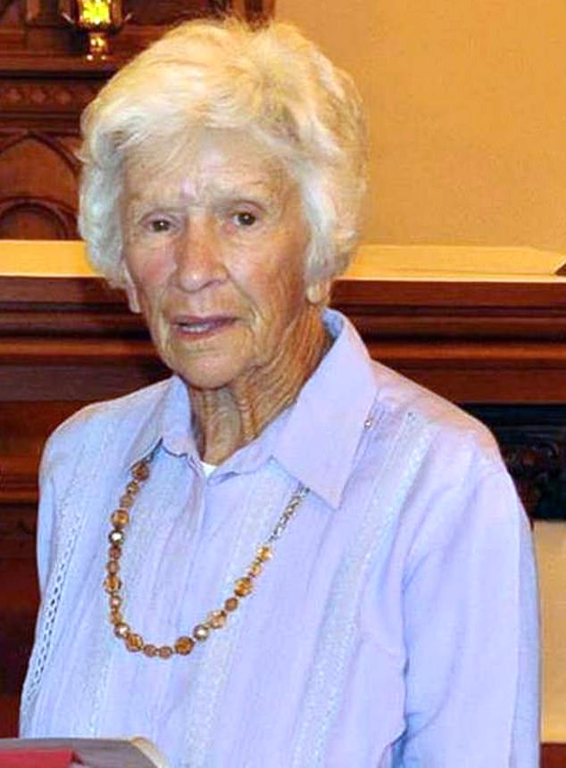 Great-grandmother Clare Nowland, 95, (pictured) hit her head after being tasered and died in hospital a week later