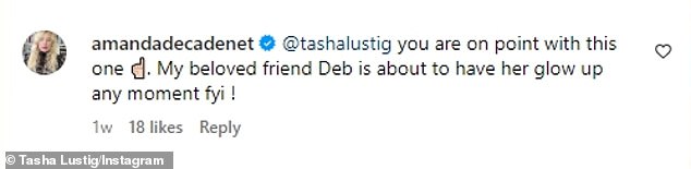 The claim was given more credence by Deborra-Lee's friend Amanda de Cadenet, who responded to the same post: 'You're in lockstep with this one. My beloved friend Deb is about to get her ass ripped off, fyi!”