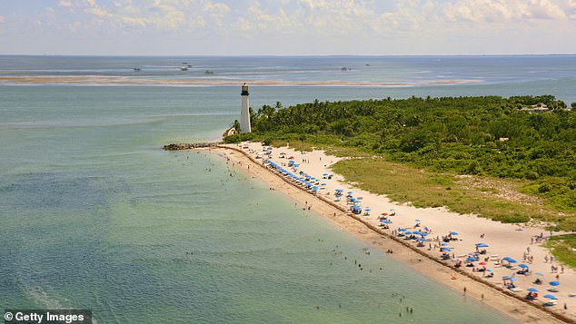 Located on a barrier island across the Rickenbacker Causeway from Miami, Key Biscayne is described as an 'oasis of sandy beaches, nature reserves and restaurants with stunning views'