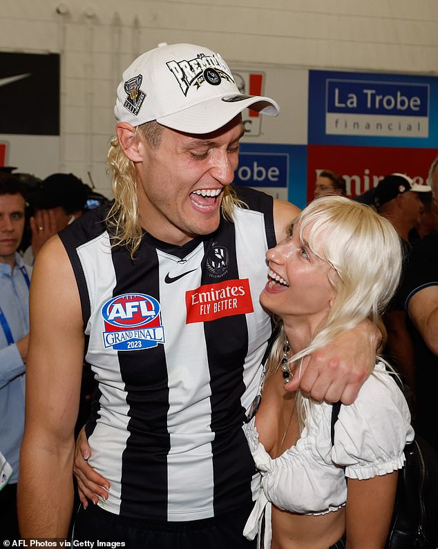 But after explaining her decision as to why she is choosing not to live with the Collingwood star, Salmin was subjected to widespread trolling online.