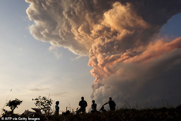 Mount Lewotobi Laki-laki on the remote island of Flores, 1000 km east of Bali. erupted on Sunday, killing nine people as it spewed ash nine kilometers into the air