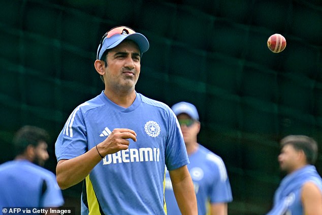 Gautam Gambhir (pictured) hit back at Ricky Ponting for his analysis of Rohit Sharma and Rohit Sharma