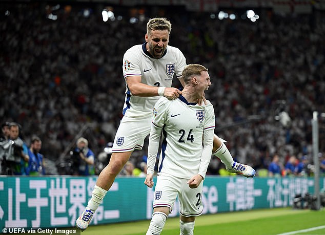 Palmer scored England's only goal in the defeat to Spain in the Euro 2024 final four months ago