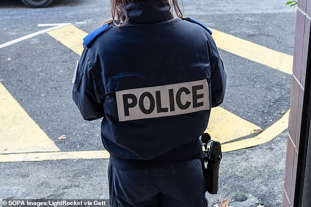 The suspect was arrested yesterday in Toulon. (Photo: a policewoman at Toulon central police station)