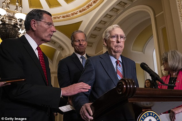 McConnell was the longest-serving Republican leader in Senate history, serving about 18 years