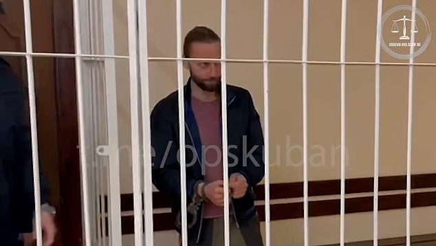 The Russian father will serve his eight-year sentence in a high-security penal colony