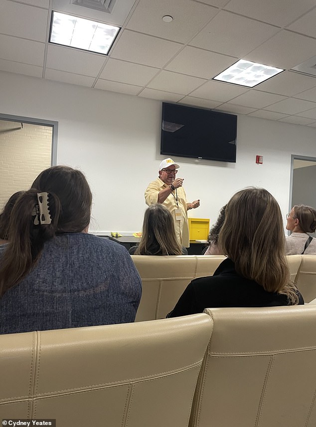 Comedian Joey Kola, the show's official warm-up, entered the waiting room and got everyone excited