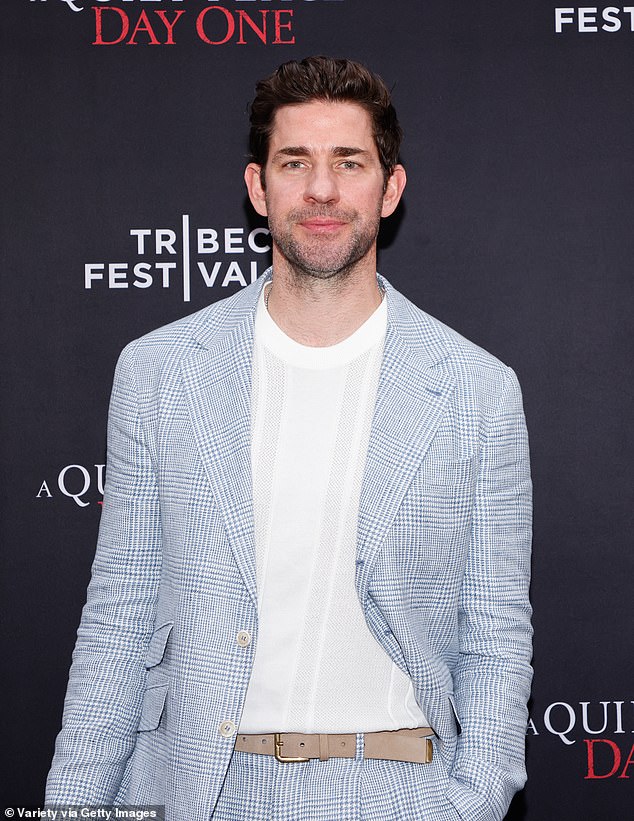 Benny is included among a number of hunks in People's issue, with this year's cover star being John Krasinski (pictured)