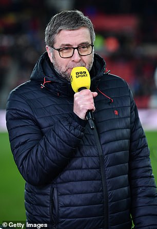 Mark Chapman was a regular presenter of Match of the Day 2