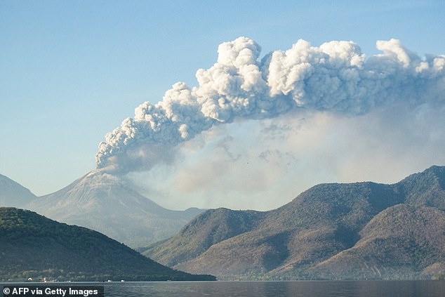 Mount Lewotobi Laki-Laki, a 1,703-meter twin volcano on the popular tourist island of Flores, erupted, forcing authorities to evacuate several villages