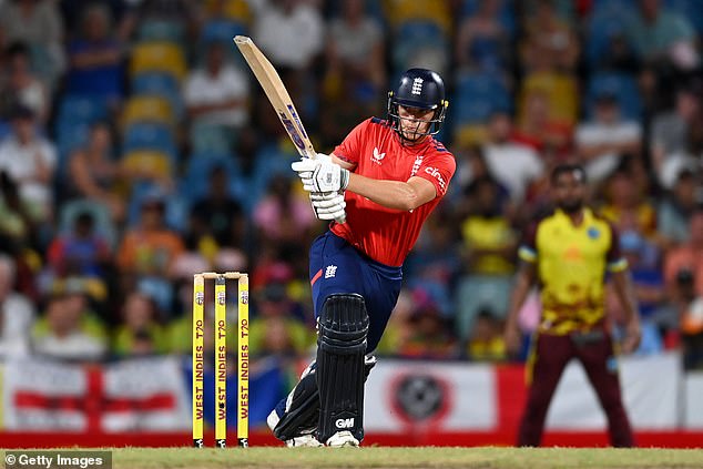 Everyone who ran with his unbeaten 58 off 36 balls was cheered on by 150 of his family and friends in the stands, as well as the England supporters