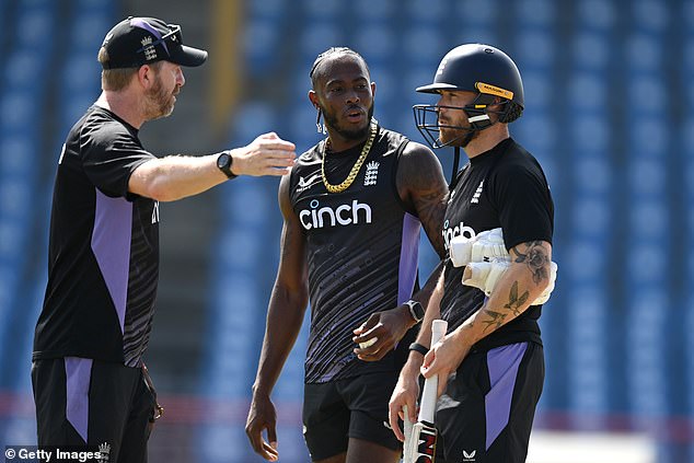 England were midway through a net training session on Wednesday afternoon, vast expanses of outfields resembling a swamp