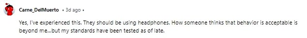 The annoying interaction encouraged other users to share their own stories of annoying mid-flight interactions